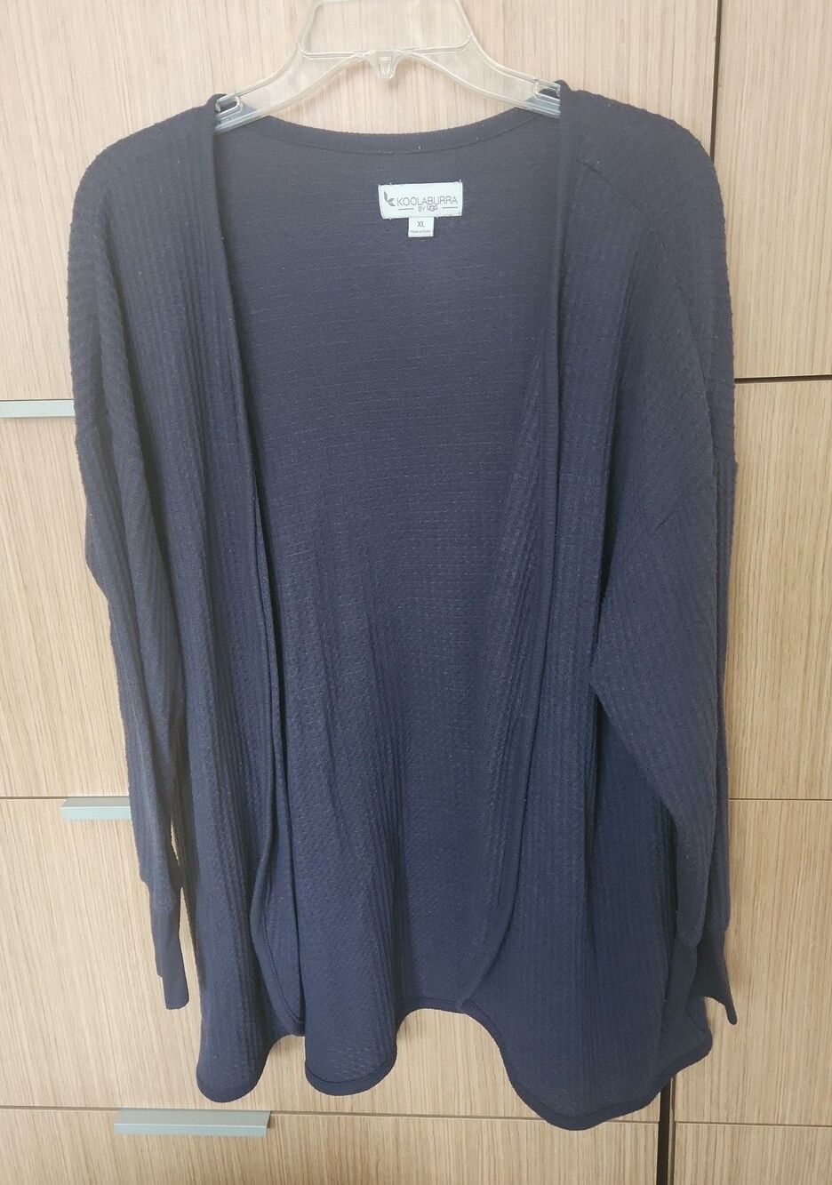 Koolaburra by UGG Australia Dark Blue Knit Open Cardigan Size XL
